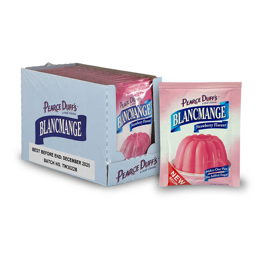 Pearce Duff's Strawberry Blancmange 35g - Pack of 18