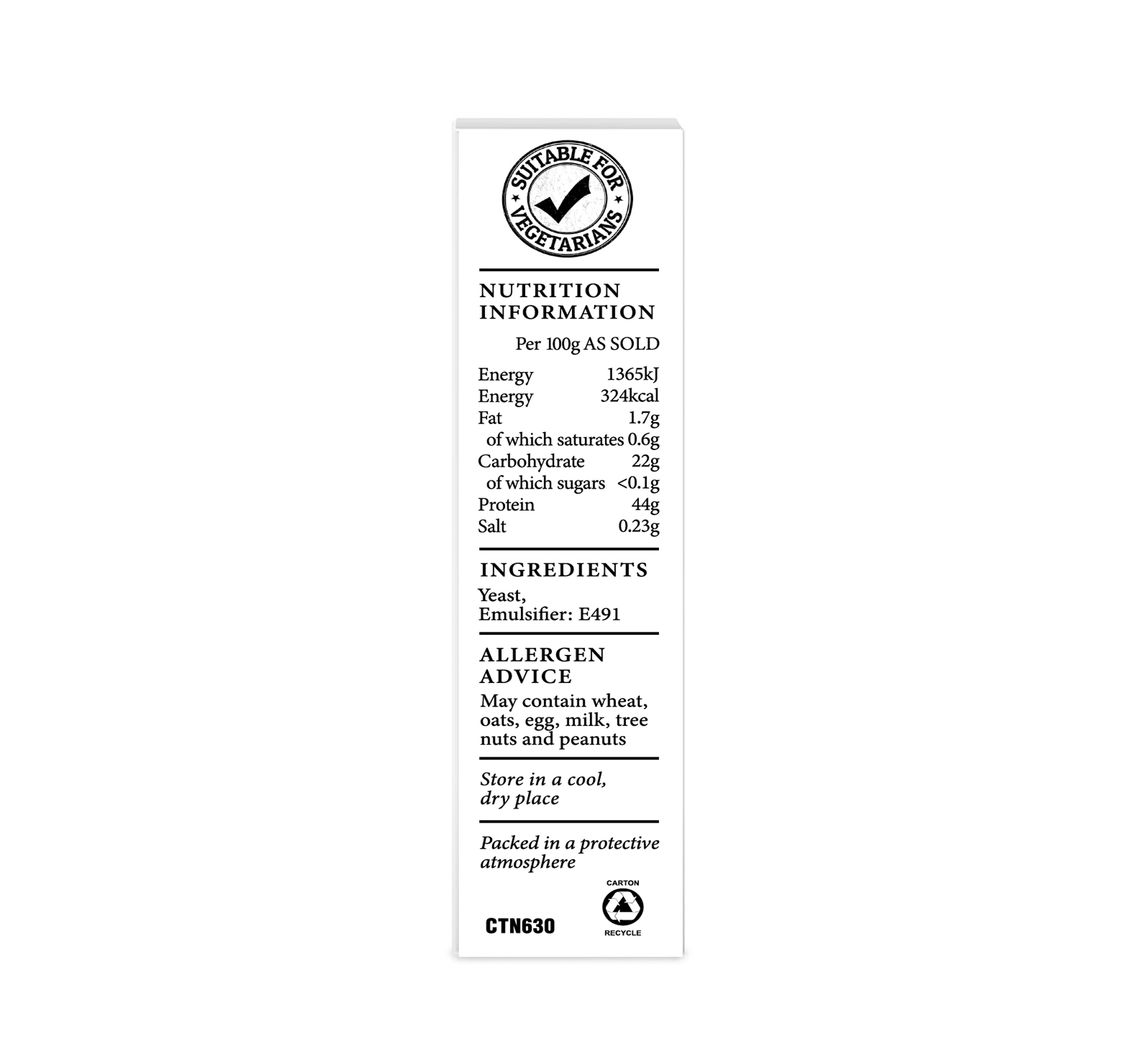 Borwick's Dried Yeast 30g