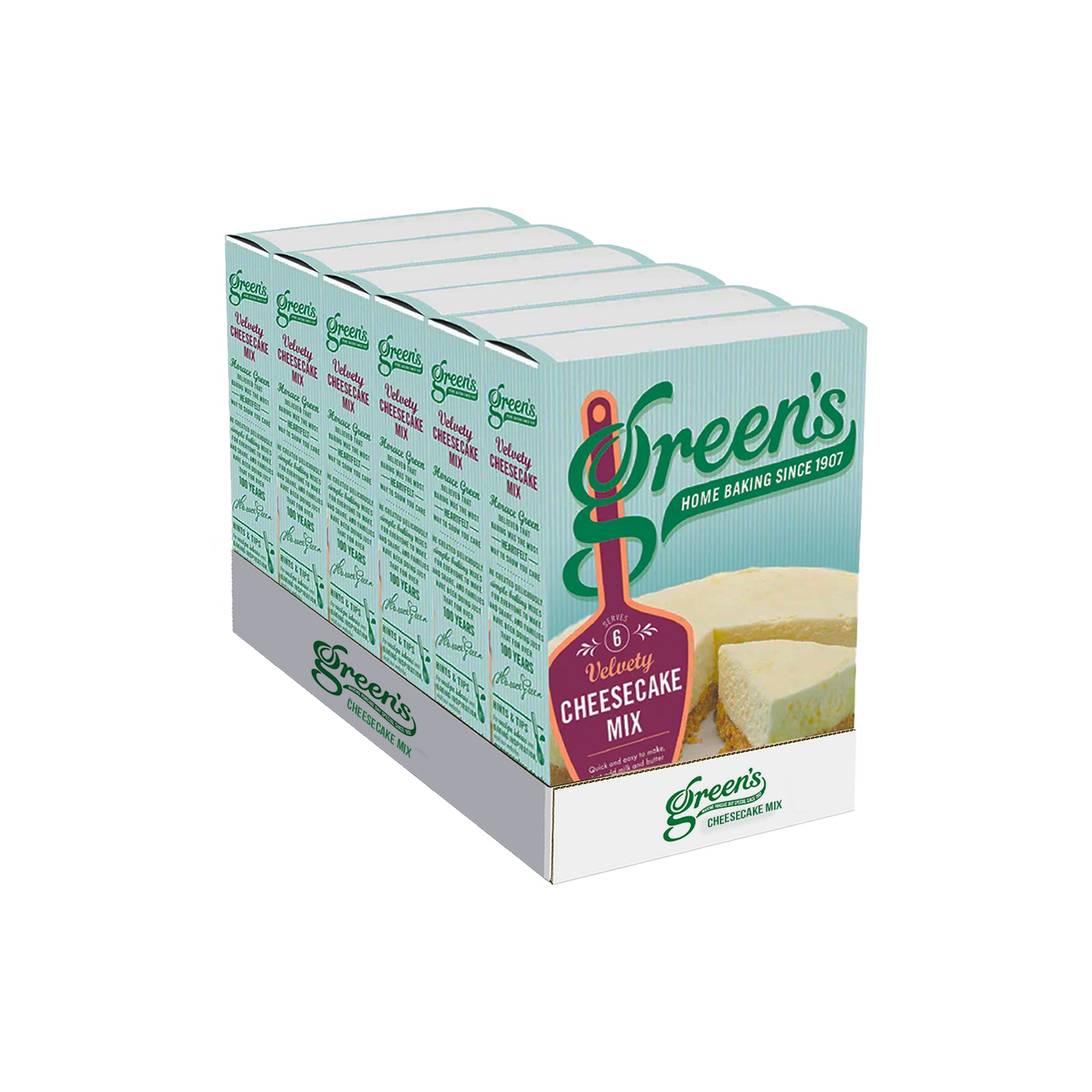 Green's Cheesecake Mix 259g - Pack of 6