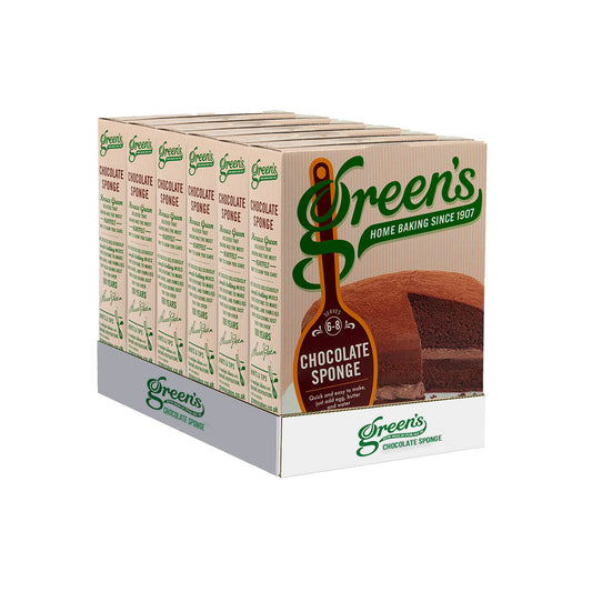 Green's Chocolate Sponge Mix 221g - Pack of 6