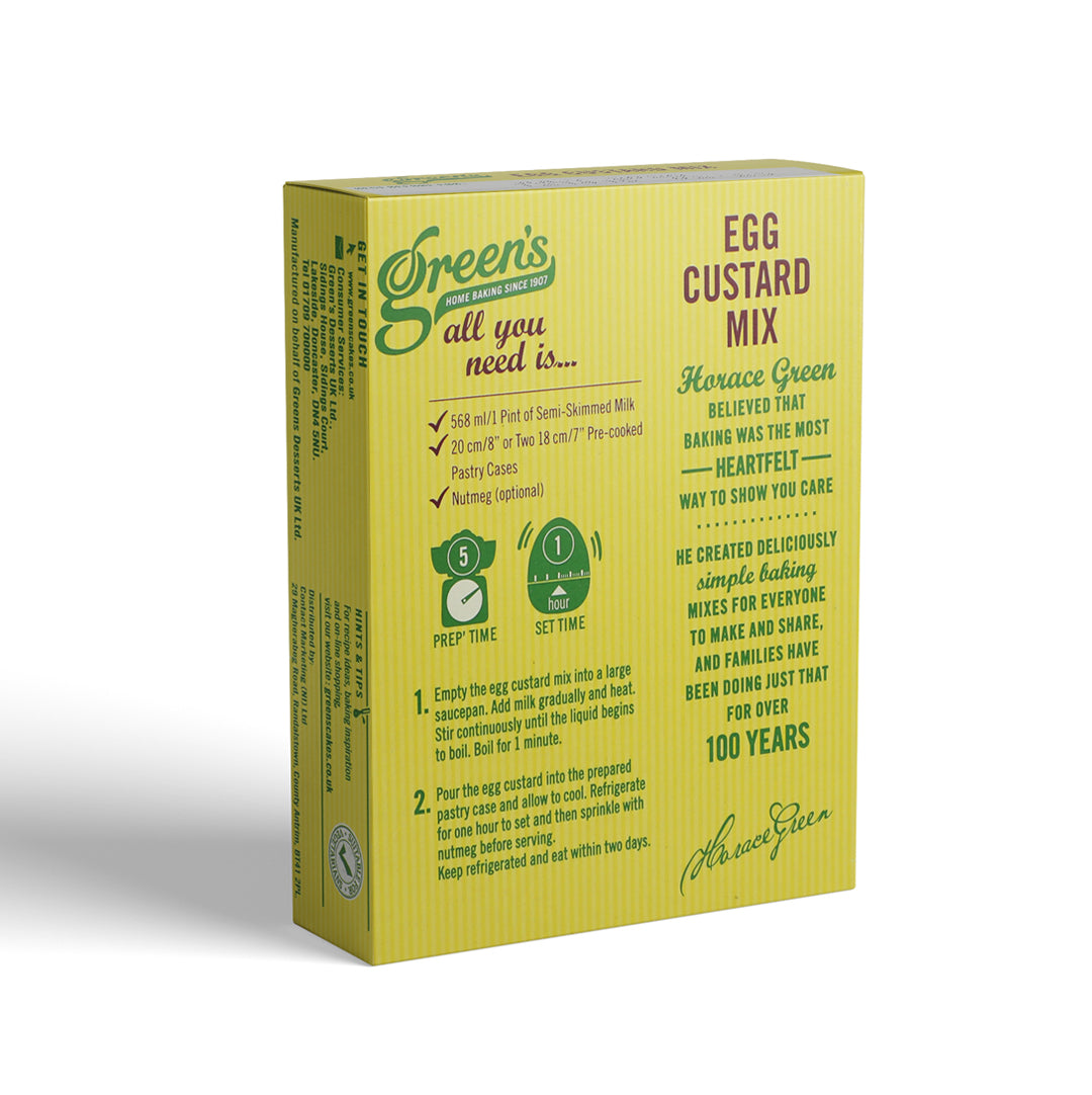 Green's Egg Custard Mix 54g