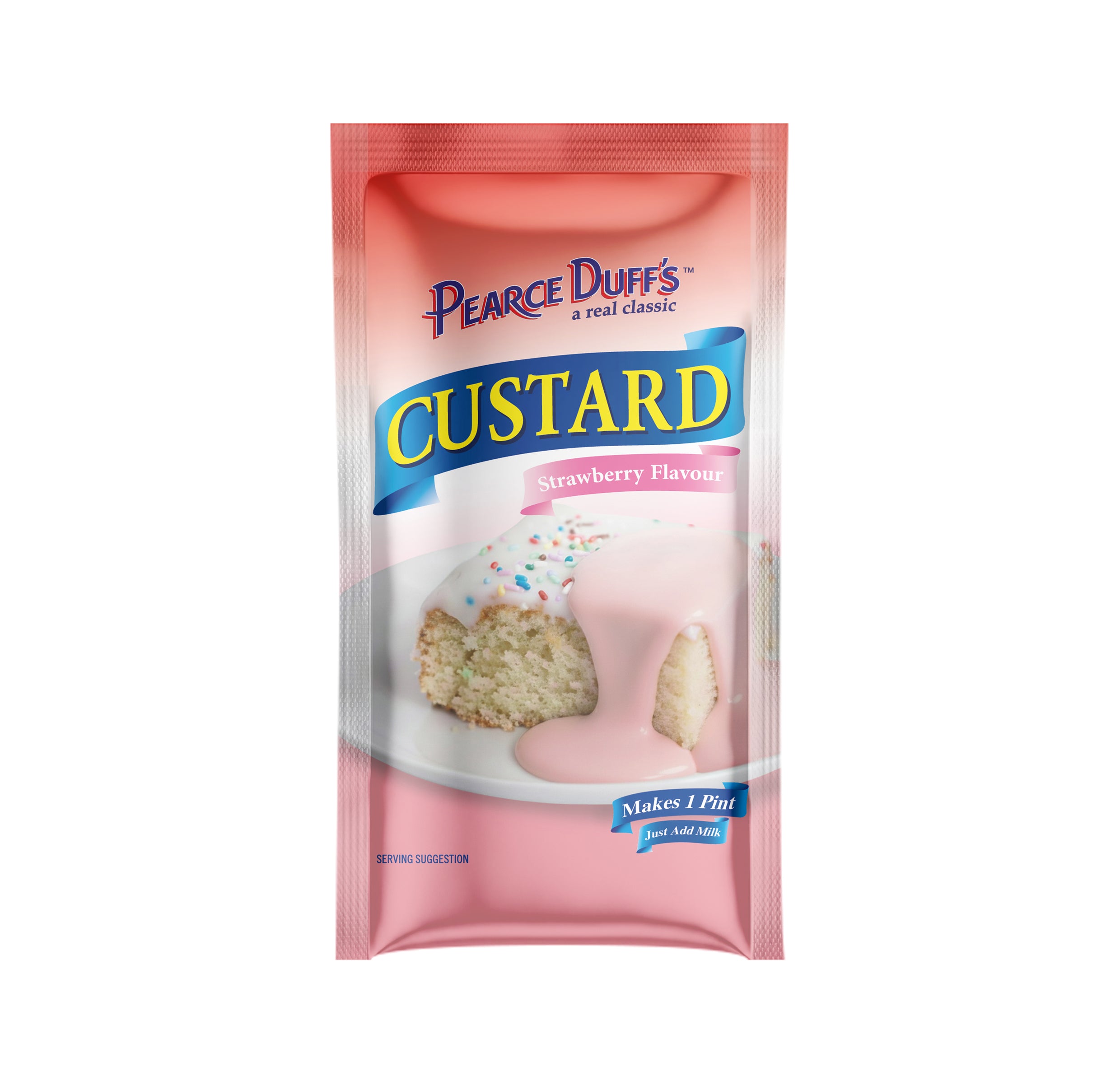 Pearce Duff's Strawberry Custard 70g