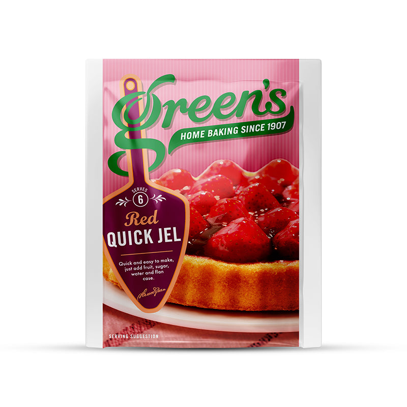Green's Red Quick Jel Mix 35g