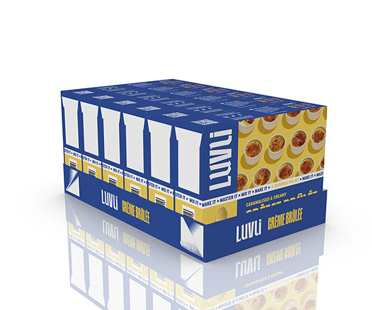 Luvli Crème Brûlée 116g Pack of 6