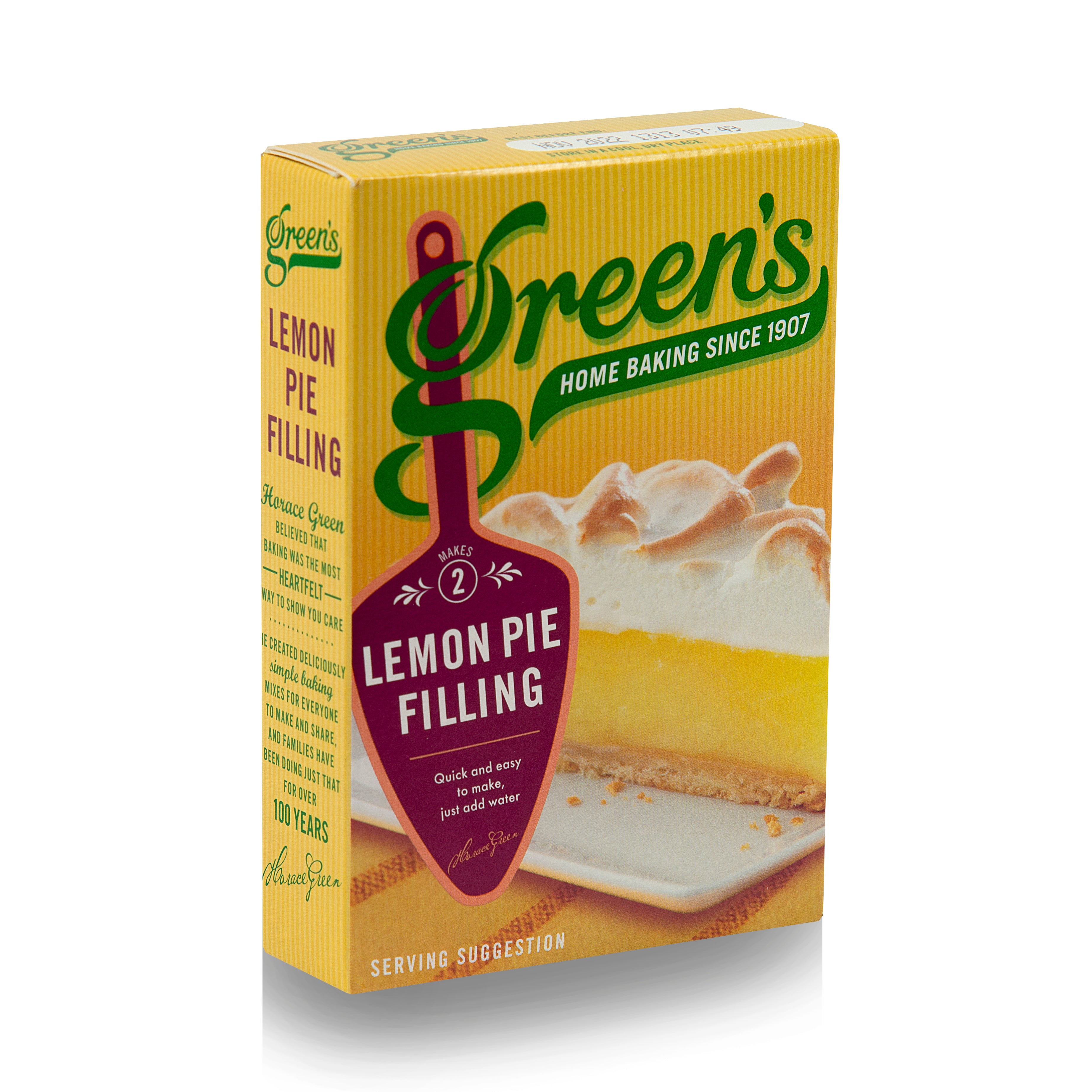 Green s Lemon Pie Filling Mix 140g Green s Cake Mixes Green s lemon pie filling mix 140g green s cake mixes