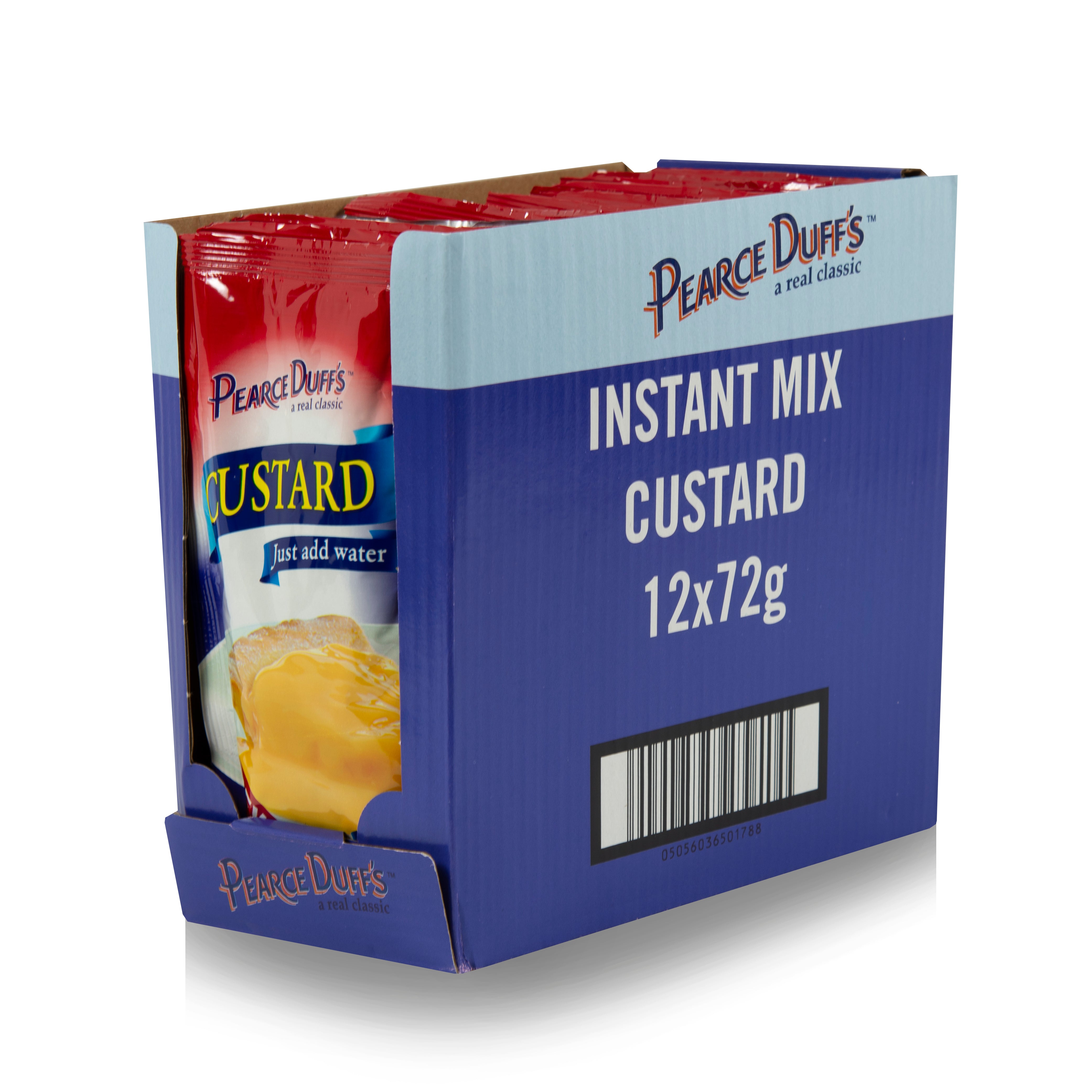 Instant custard on sale