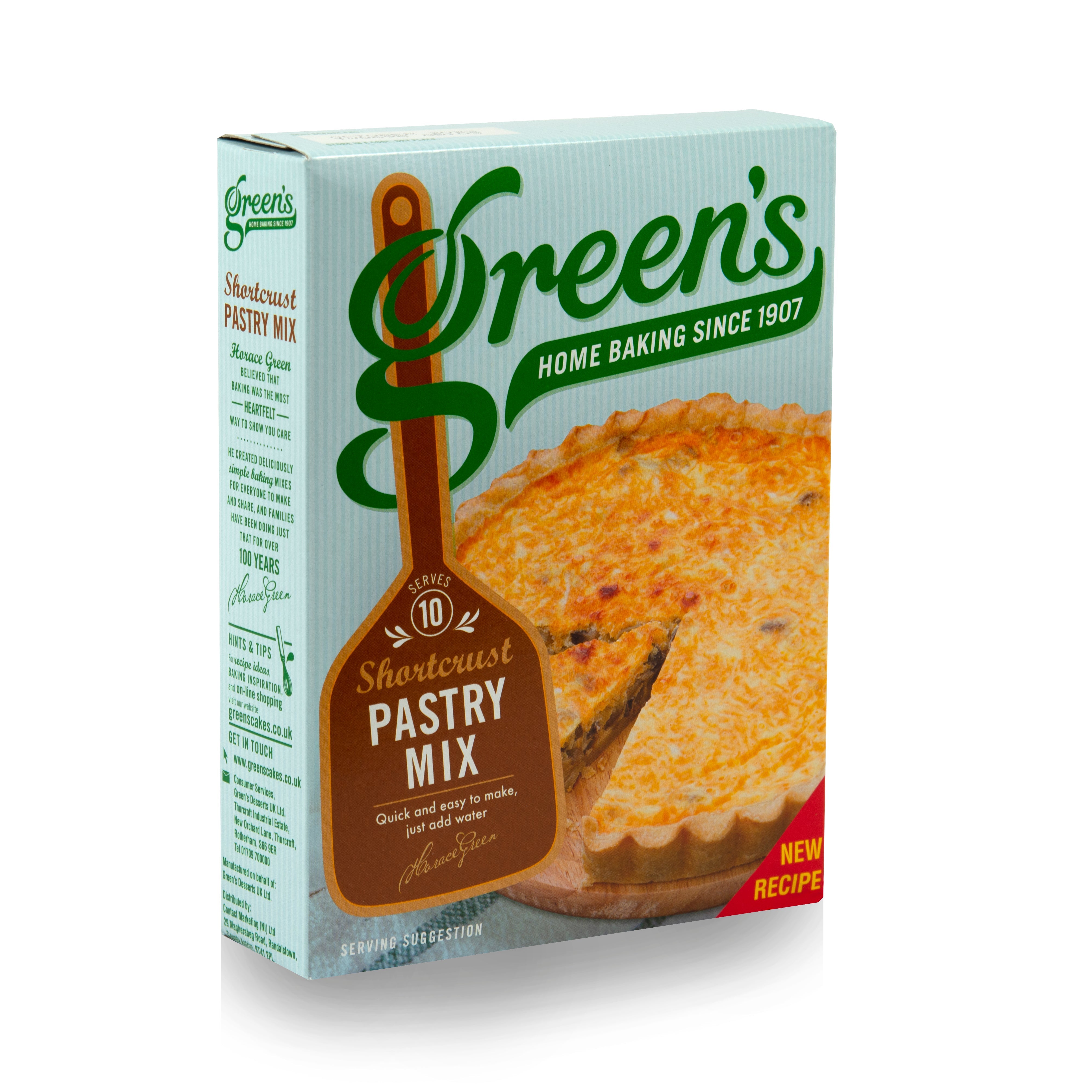 Green's Pastry Mix 350g - Pack of 6
